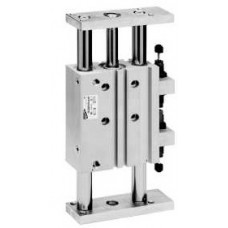 Camozzi Guided cylinders series QCTF - QCBF slide units Mod. QCTF and QCBF type "B" QCTF2A032B100